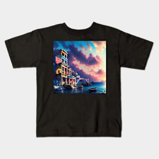 Ancient City Painting Kids T-Shirt